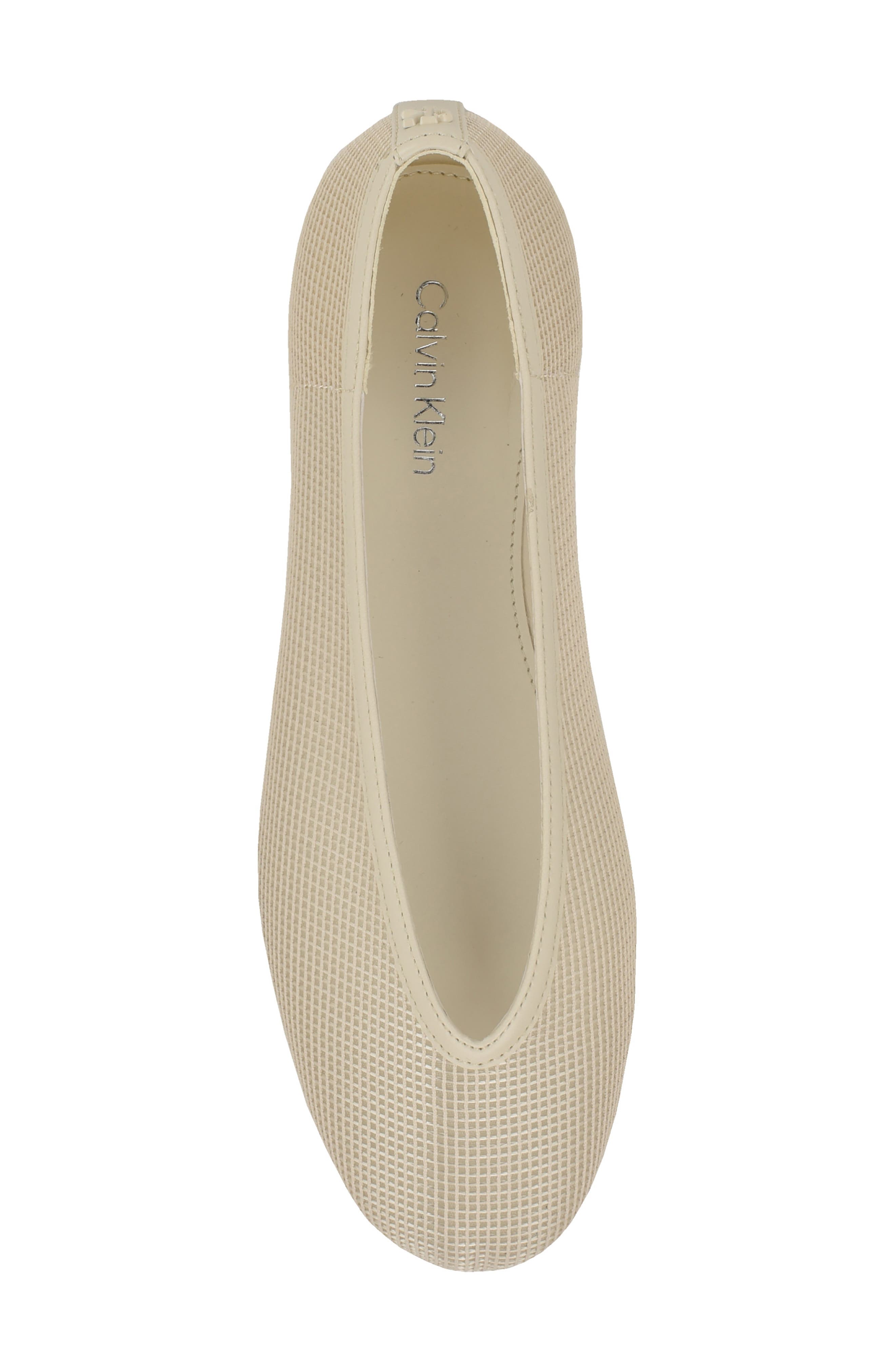 Zinya Flat, Alternate, color, IVORY MESH