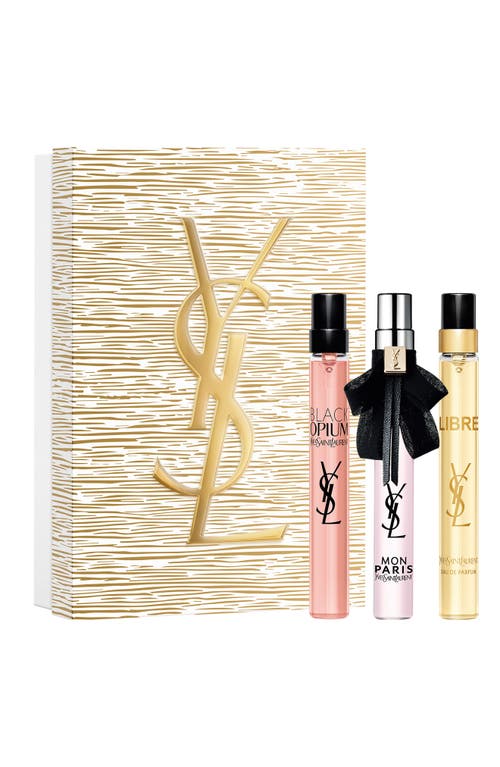 Saint Laurent Fragrance Discovery Gift Set In Transparent