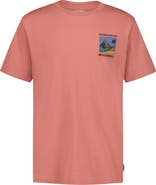 Billabong Kids' Post Cards Cotton Graphic T-Shirt