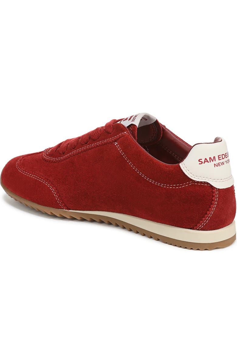 Sam Edelman Isella Sneaker, Alternate, color, Deep Scarlet