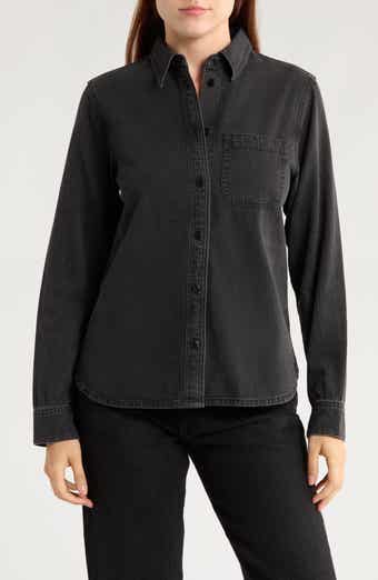 Madewell Denim Button-Up Shirt in Lunar Wash