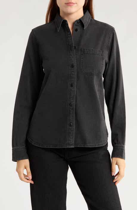 Madewell Denim Button-Up Shirt in Lunar Wash