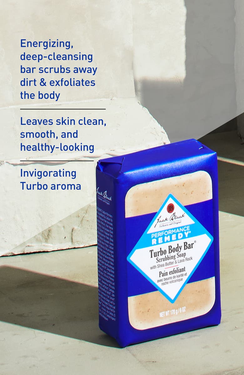 Jack Black Turbo Body Bar Scrubbing Soap, Alternate, color,