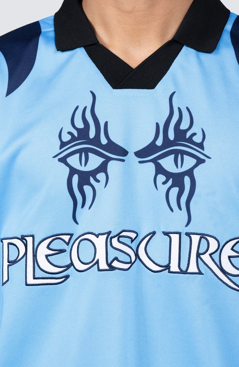 PLEASURES Afterlife Mesh Soccer Jersey, Alternate, color, 