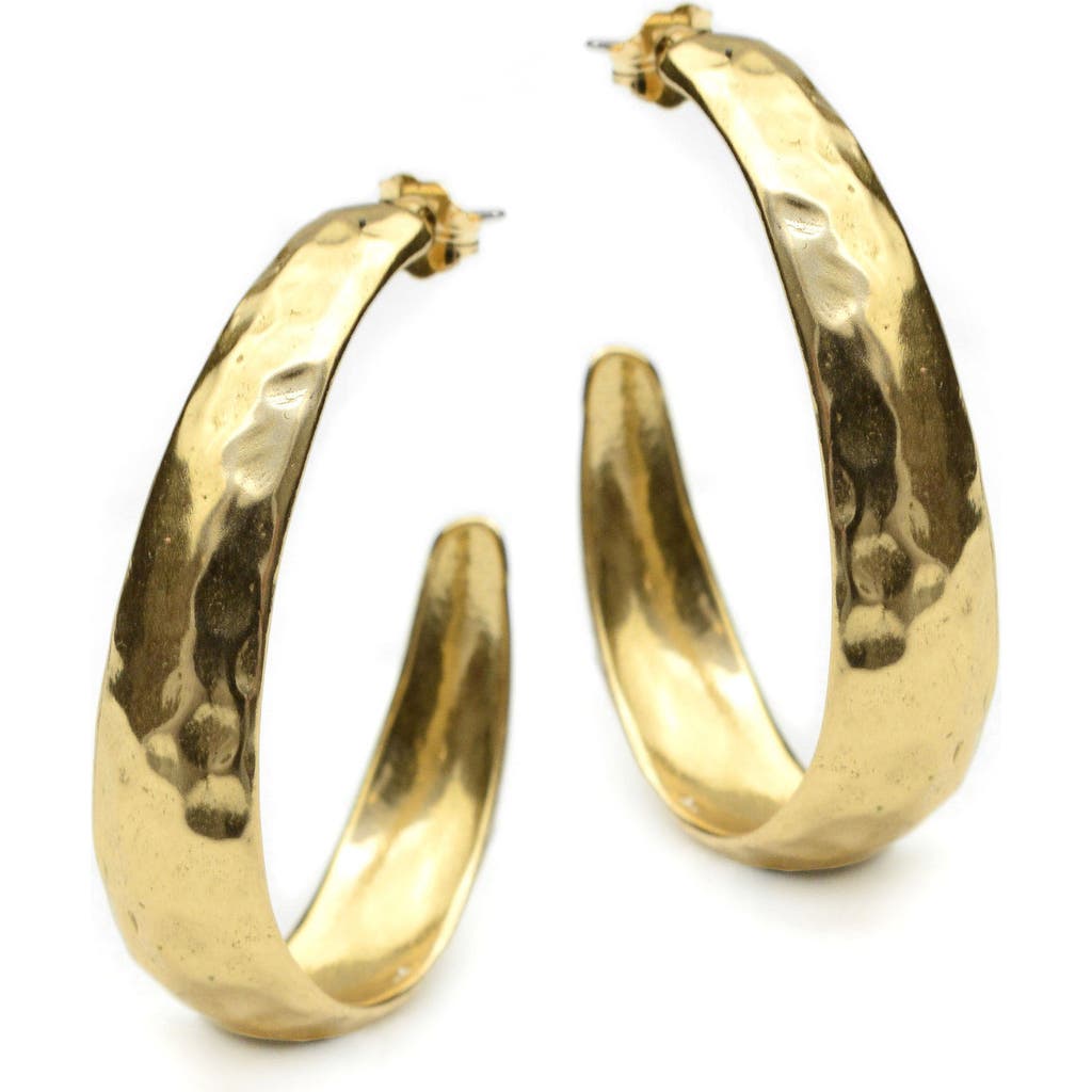 Collection 1304 Halo Bronze Earrings In Brown
