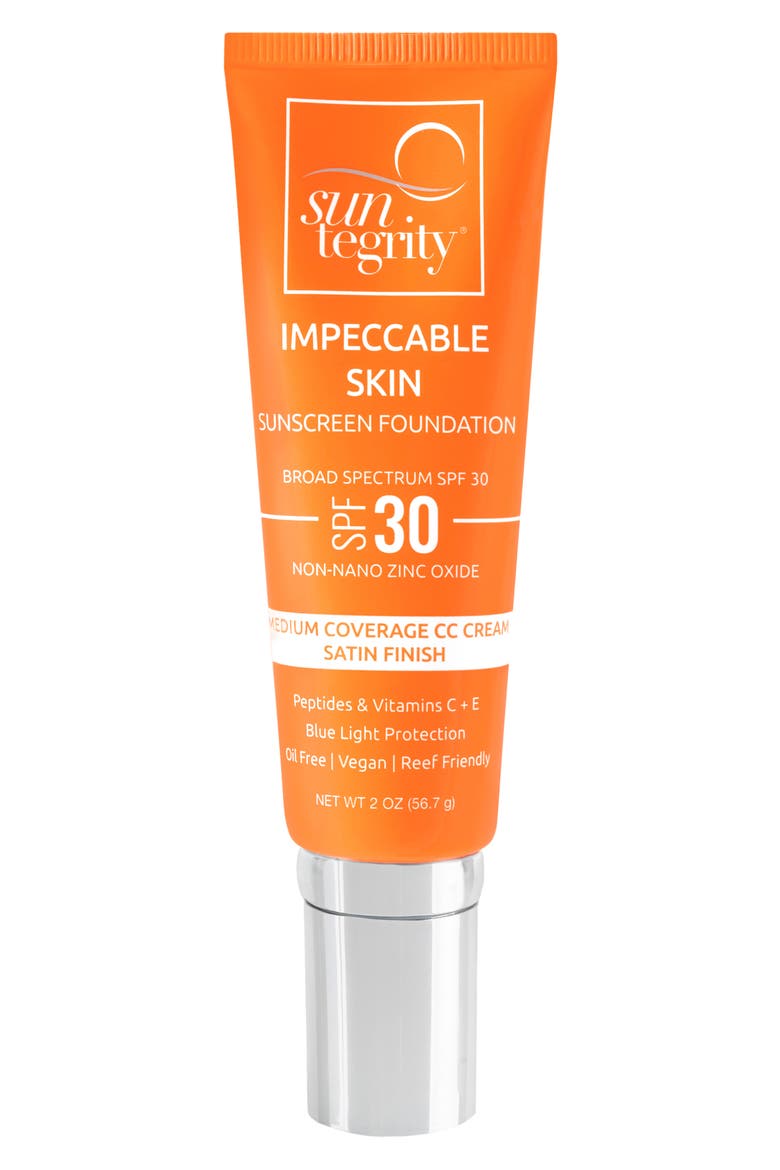 Impeccable Skin Moisturizing Face Sunscreen, Main, color, BUFF