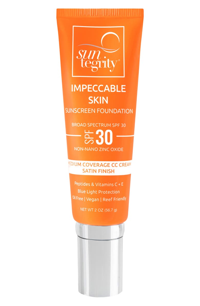 SUNTEGRITY Impeccable Skin Moisturizing Face Sunscreen, Main, color, 