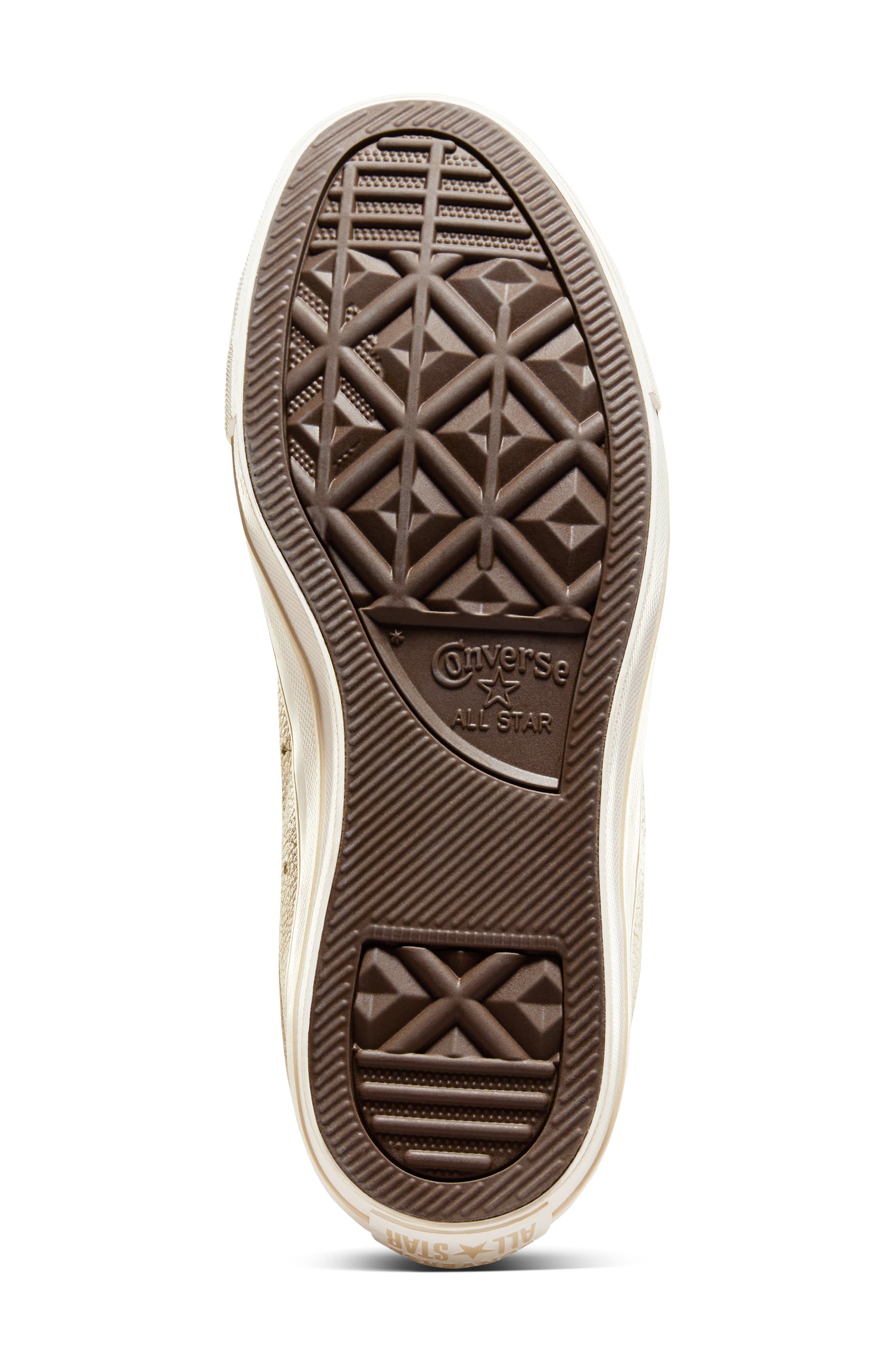 Converse Chuck Taylor<sup>®</sup> All Star<sup>®</sup> High Top Sneaker, Alternate, color, Egret/Miso Glaze/Warm Quarry