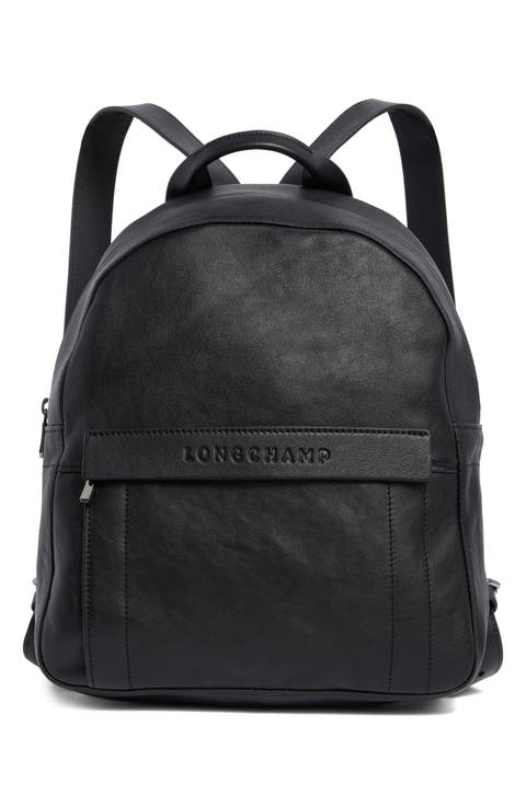 Small 3D Leather Backpack