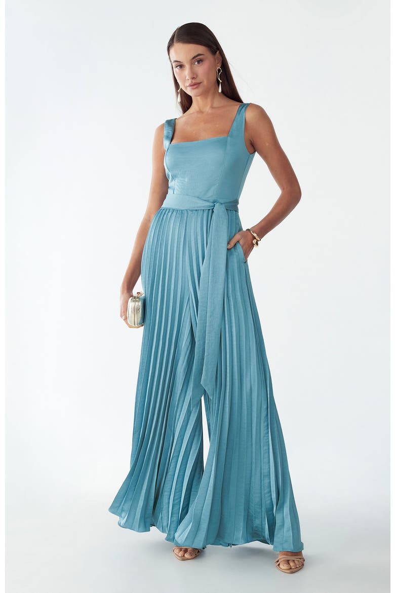 Ena Jumpsuit, Alternate, color, Blue Bell