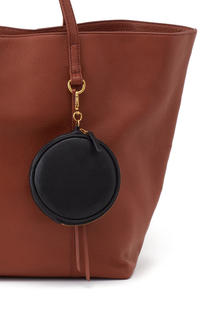 HOBO Revolve Clip Round Leather Pouch, Alternate, color,