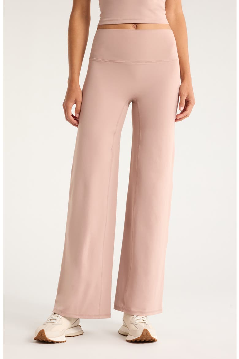 Zen High Waist Wide Leg Pants, Main, color, PINK FAWN