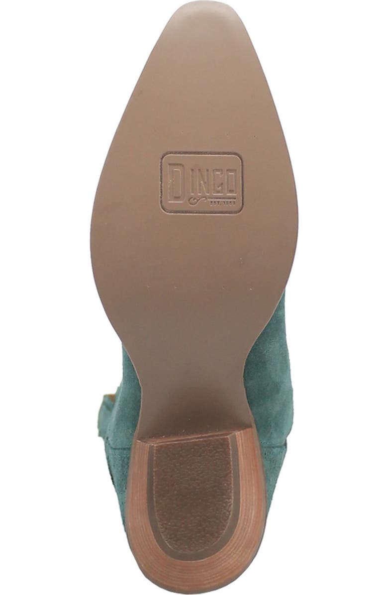 Dingo Out West Cowboy Boot, Alternate, color, Green