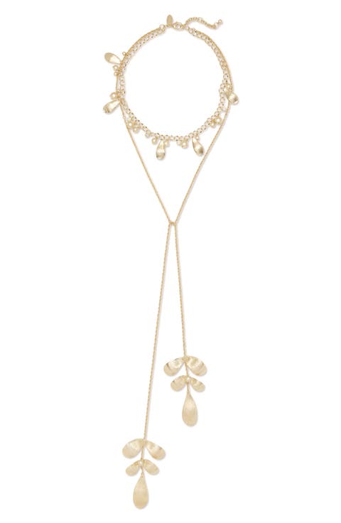 Anya Lariat Necklace