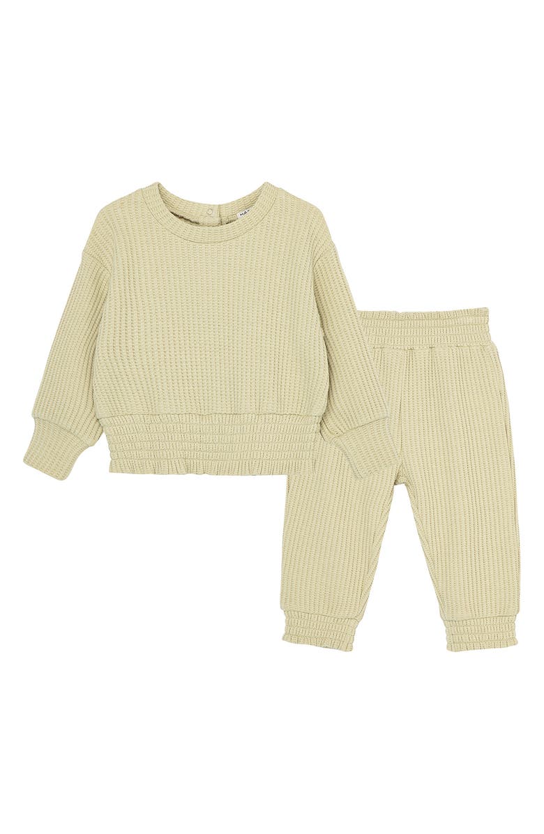 Habitual Kids Smocked Hem Top & Pants Set, Main, color,