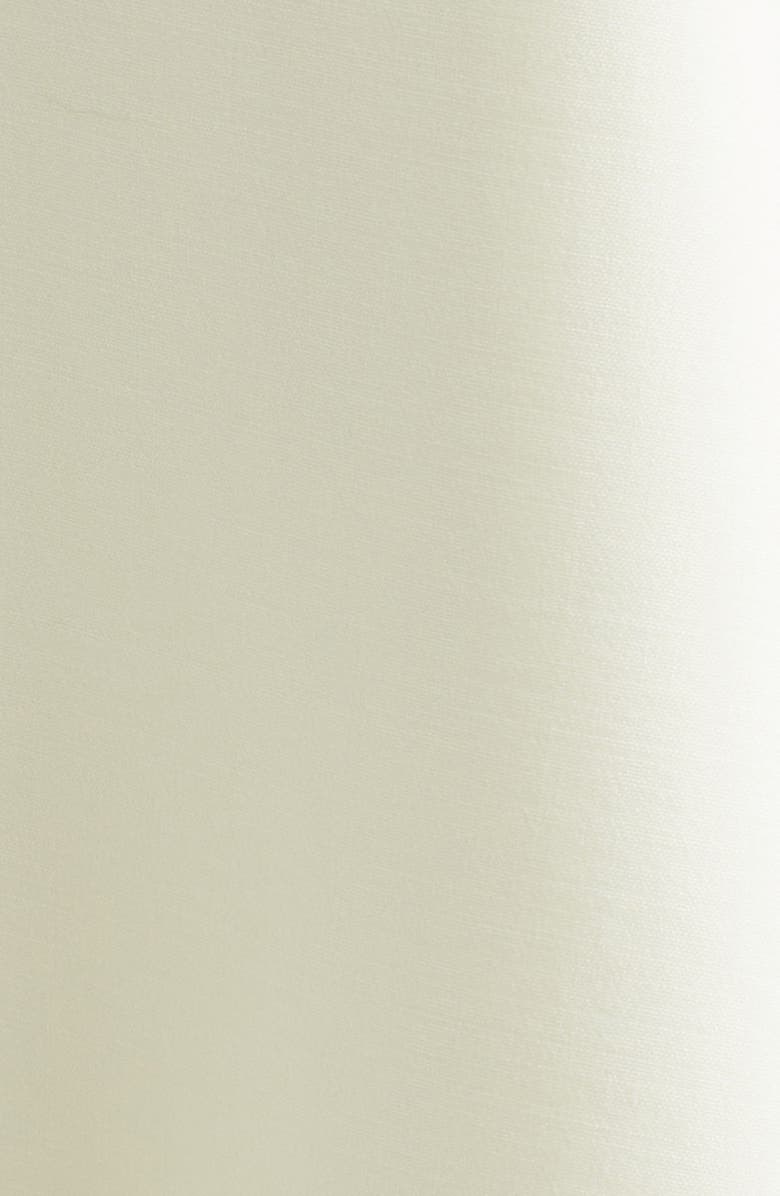 Oscar de la Renta Chiné Cyclamen Virgin Wool Blend Stretch Crepe Fit & Flare Midi Dress, Alternate, color, White/ Ivory