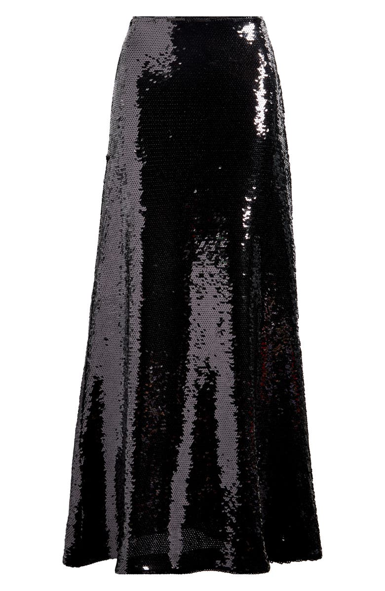 Reformation Gabriella Sequin Maxi Skirt, Main, color, 