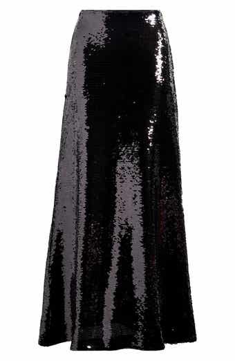 Reformation Gabriella Sequin Maxi Skirt
