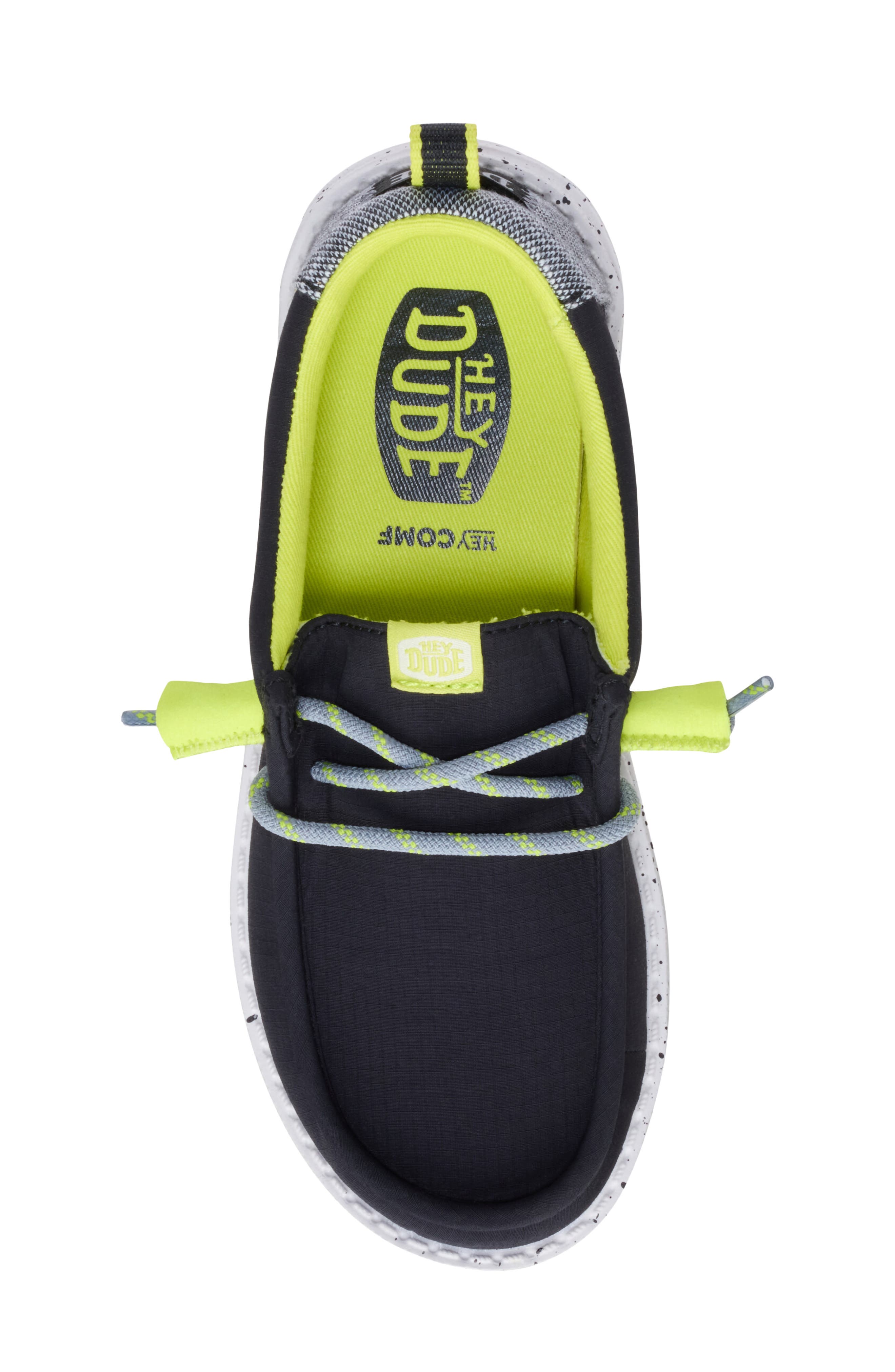 Hey Dude Kids' Mini Wally Ripstop Slip-On Shoe, Alternate, color, 