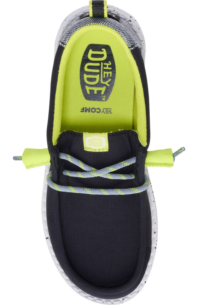 Hey Dude Kids' Mini Wally Ripstop Slip-On Shoe, Alternate, color,