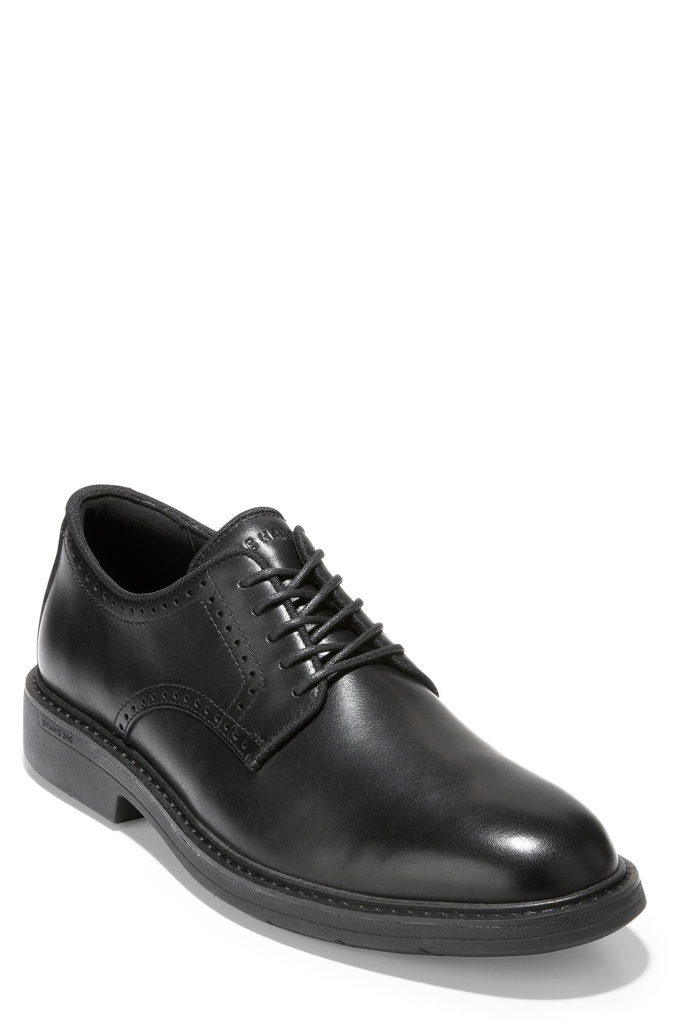 Cole Haan Goto Leather Plain Toe Derby, Main, color, 