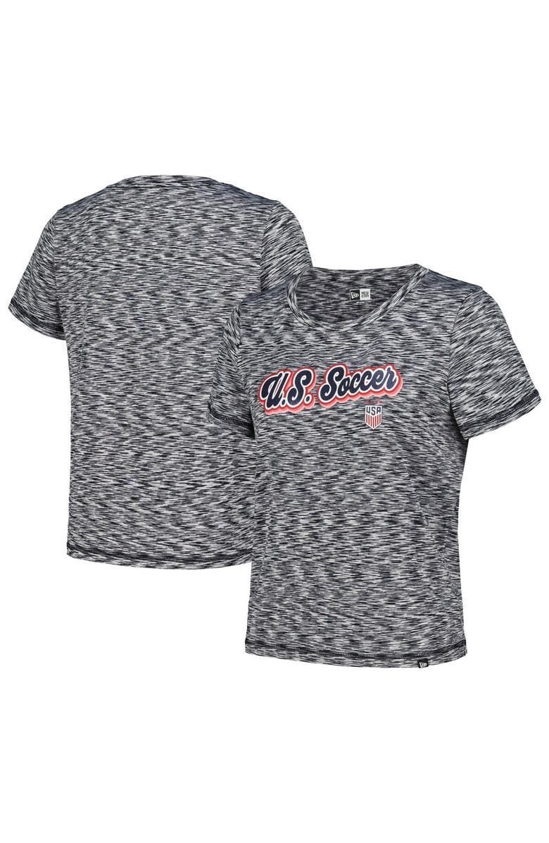 5TH AND OCEAN BY NEW ERA Women's 5th & Ocean by New Era Navy USWNT Athletic T-Shirt, Main, color, Navy