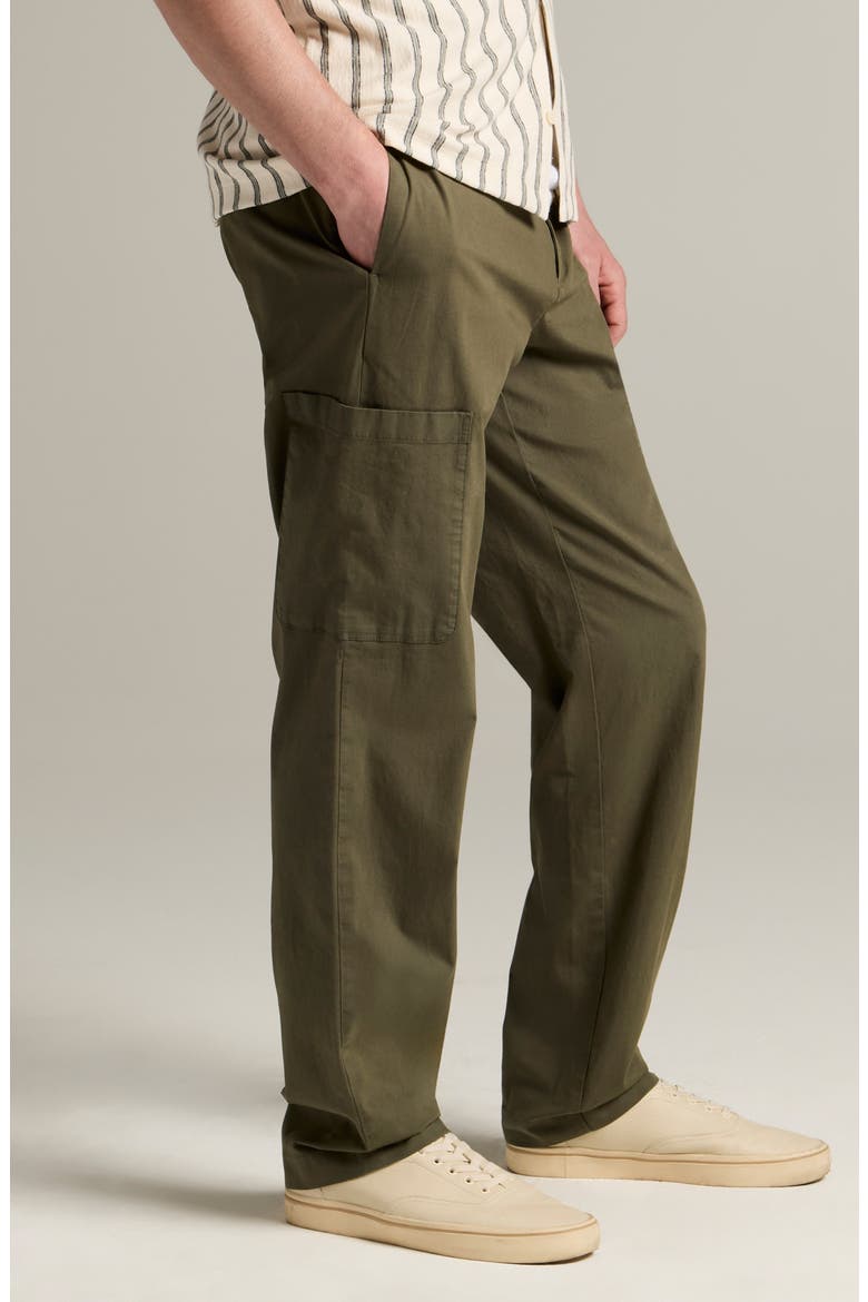 Owen Athletic Stretch Cotton Side Pocket Pants, Alternate, color, COULTER GREEN