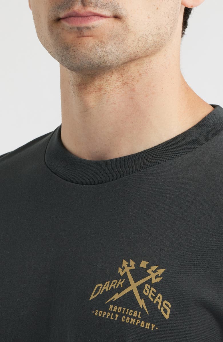 DARK SEAS Yellowstone Cotton Graphic T-Shirt, Alternate, color, Vintage Black