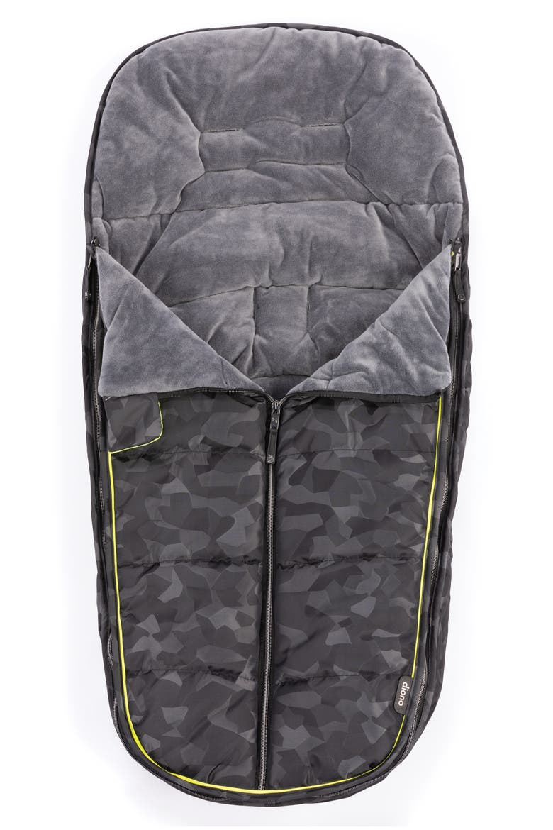 Universal All Weather Footmuff, Main, color, BLACK CAMO