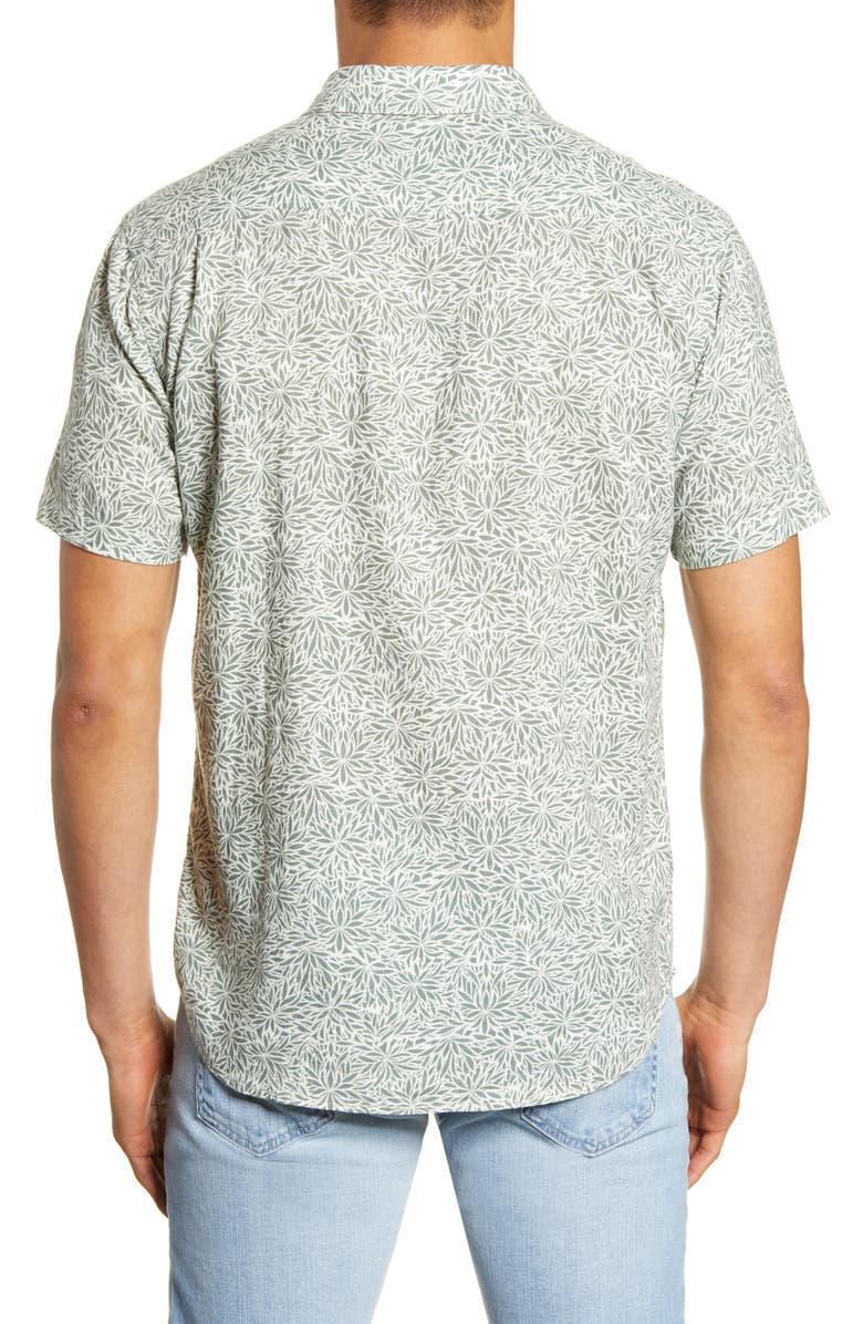 Faherty Coast Short Sleeve Button-Up Shirt, Alternate, color,