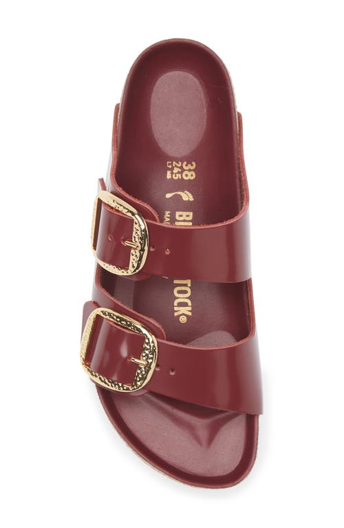 Birkenstock Arizona Hammered Big Buckle Slide Sandal In Multi