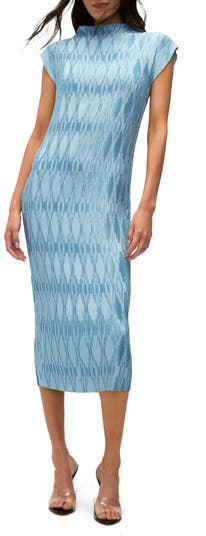 open lace back dress VERONICA BEARD GRAMERCY PLEATED DRESS main image 0