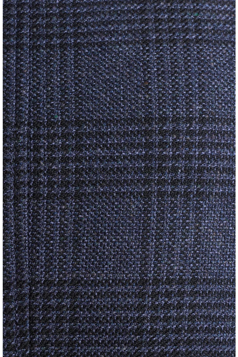 Plaid Wool Blend Sport Coat, Alternate, color, BLUE