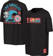 Outerstuff Men's Outerstuff Black FIFA World Cup 2026 Los Angeles Big City Poster T-Shirt