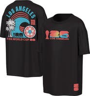 Outerstuff Men's Outerstuff Black FIFA World Cup 2026 Los Angeles Big City Poster T-Shirt