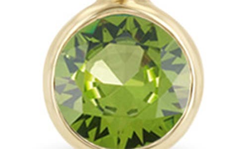 Zoë Chicco Bezel Set Peridot Charm
