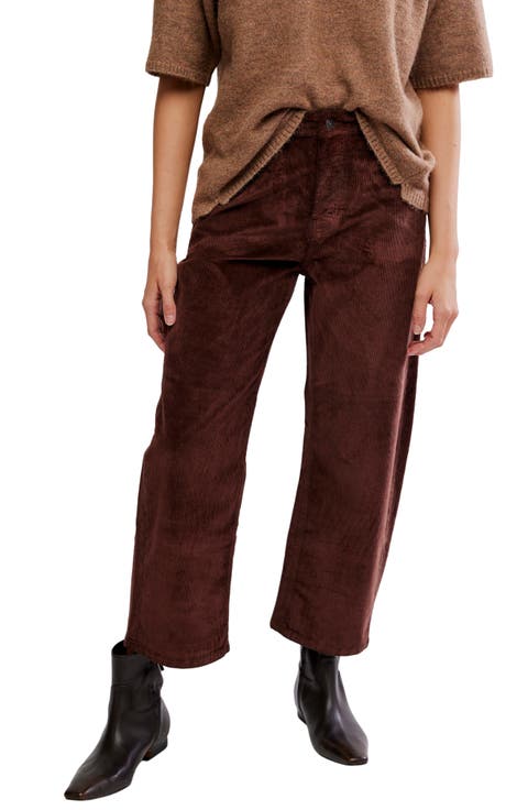 Deep Trance Corduroy Wide Leg Ankle Pants