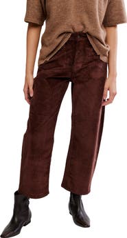 Free People Deep Trance Corduroy Wide Leg Ankle Pants