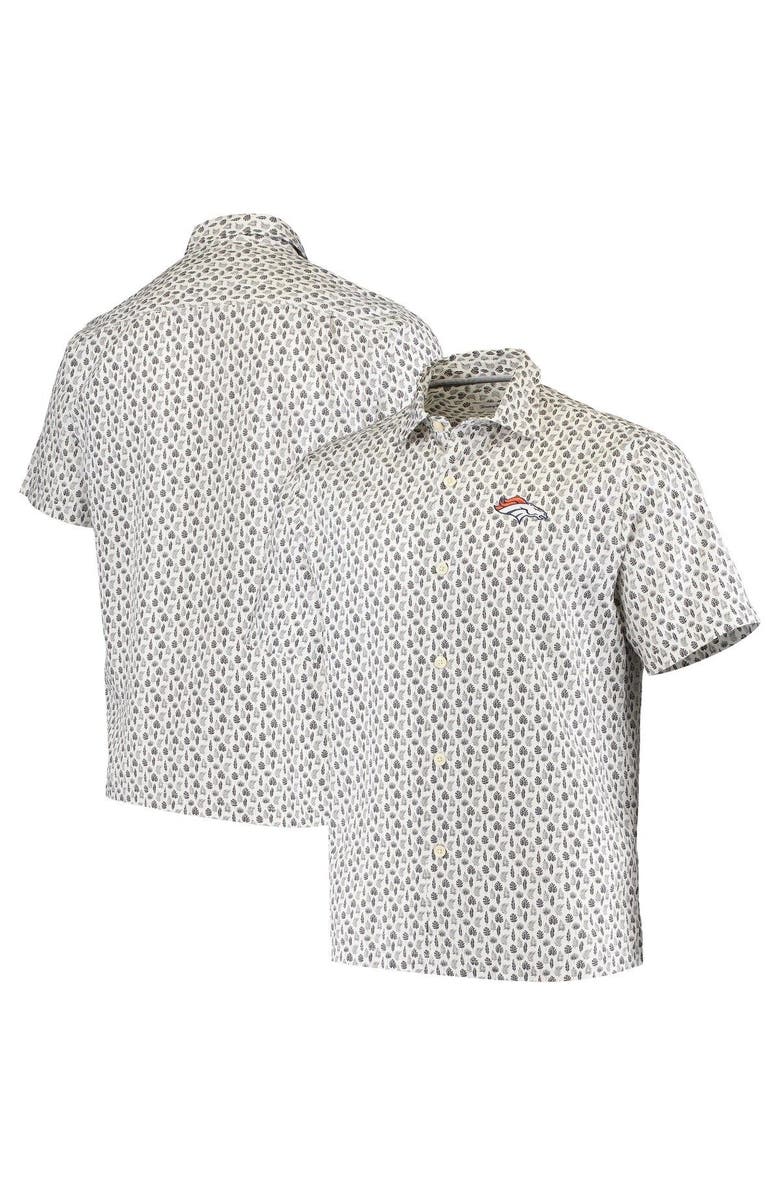 Tommy Bahama Men's Tommy Bahama White Denver Broncos Baja Mar Woven Button-Up Shirt, Alternate, color,