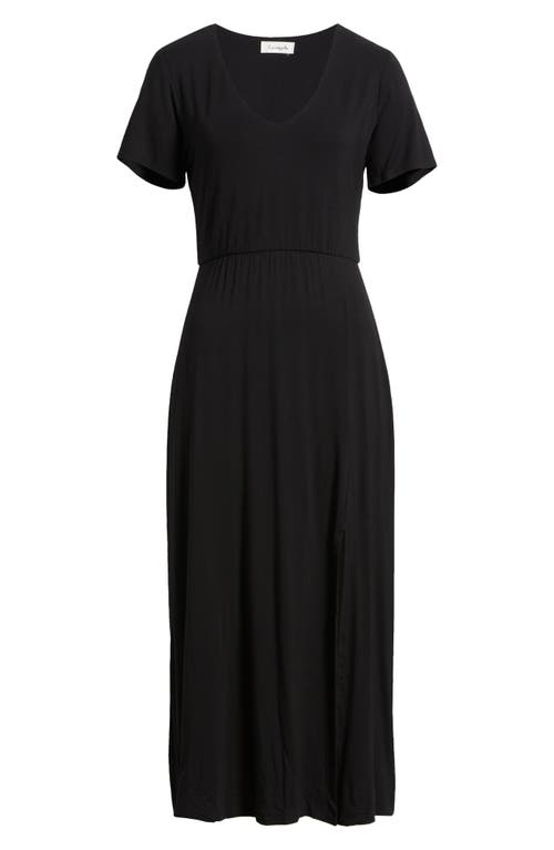 Loveappella Midi Dress In Black