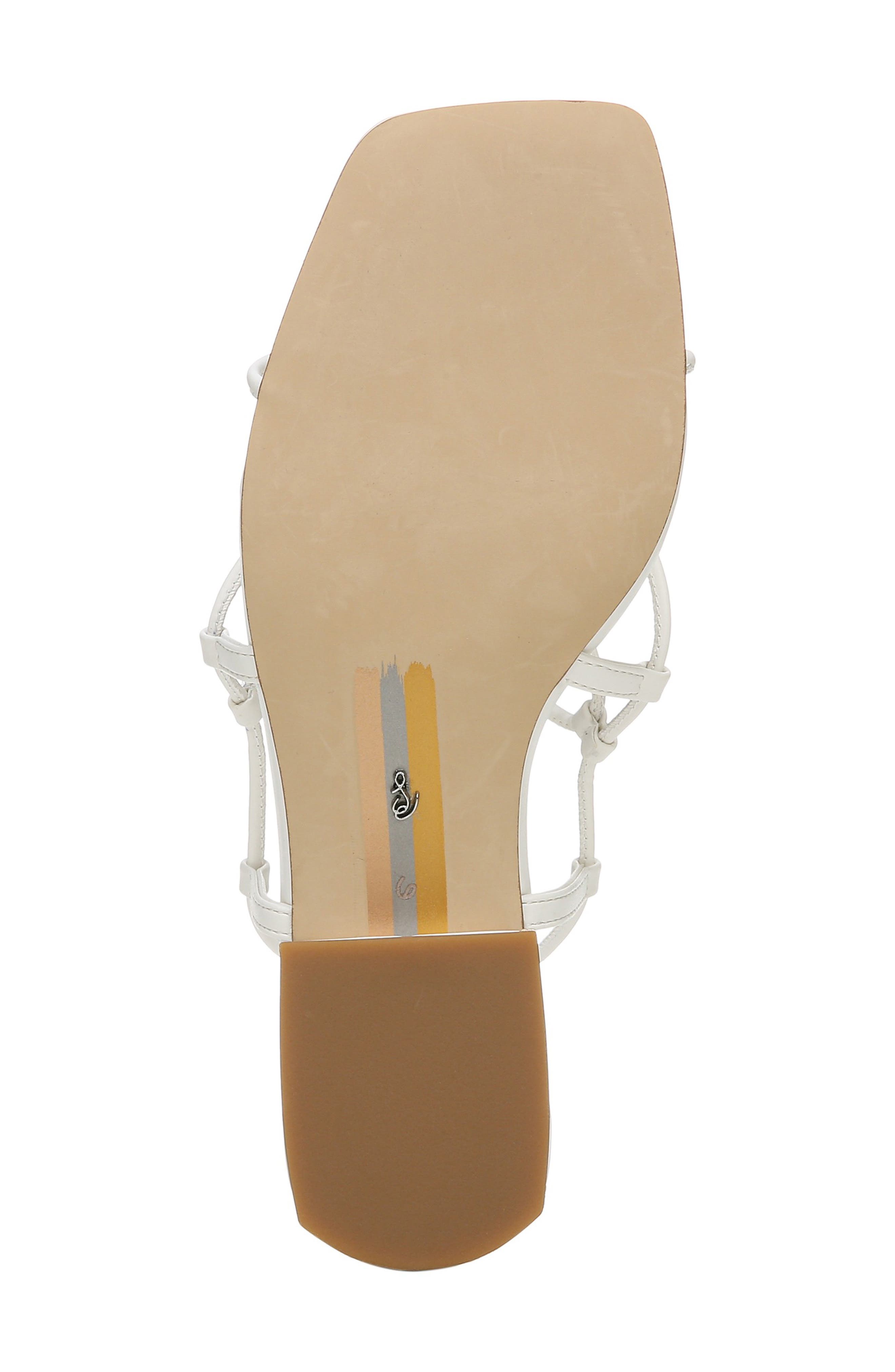 Daffy Sandal, Alternate, color, BRIGHT WHITE