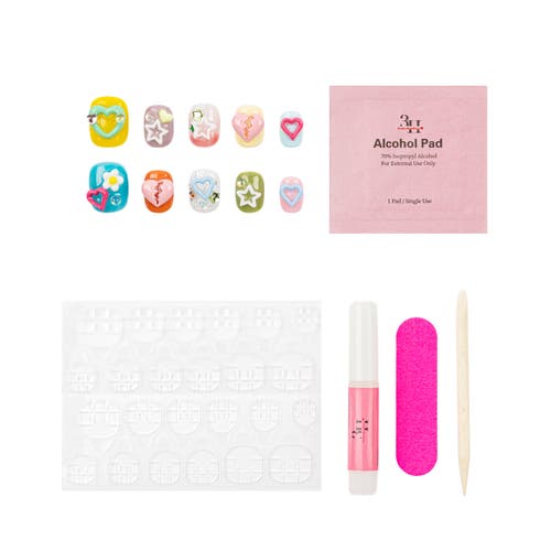 3h Nails Kawaii Star Luxury Handmade Press On Nails In Multi