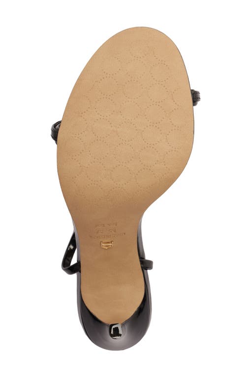Arezzo Vanessa Ankle Strap Sandal In Black