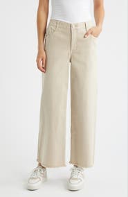 Wit & Wisdom Wyatt Skyrise High Waist Ankle Wide Leg Jeans