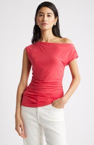Nordstrom Asymmetric One-Shoulder Top