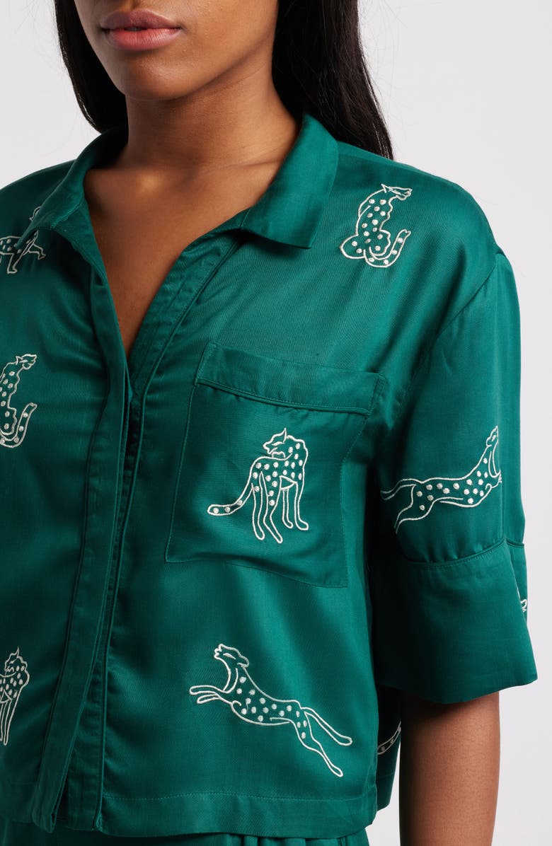 Sani Embroidered Lounge Set, Alternate, color, 