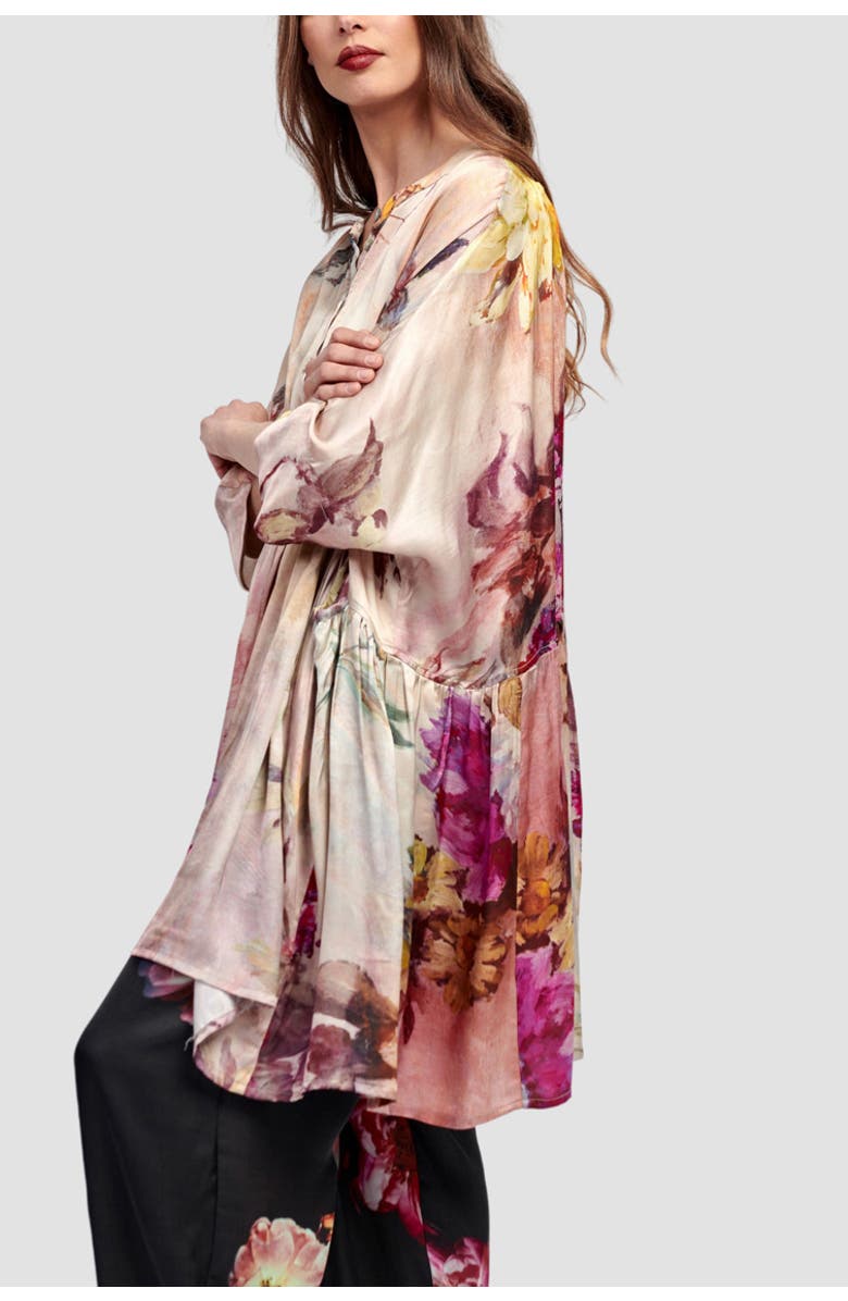 Alembika Oversized flowy floral tunic, Alternate, color, 