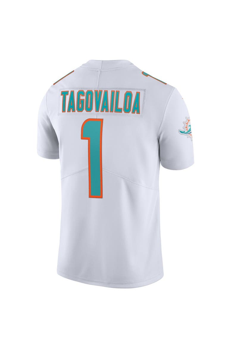 Men's Nike Tua Tagovailoa White Miami Dolphins Vapor Limited Jersey, Alternate, color, White