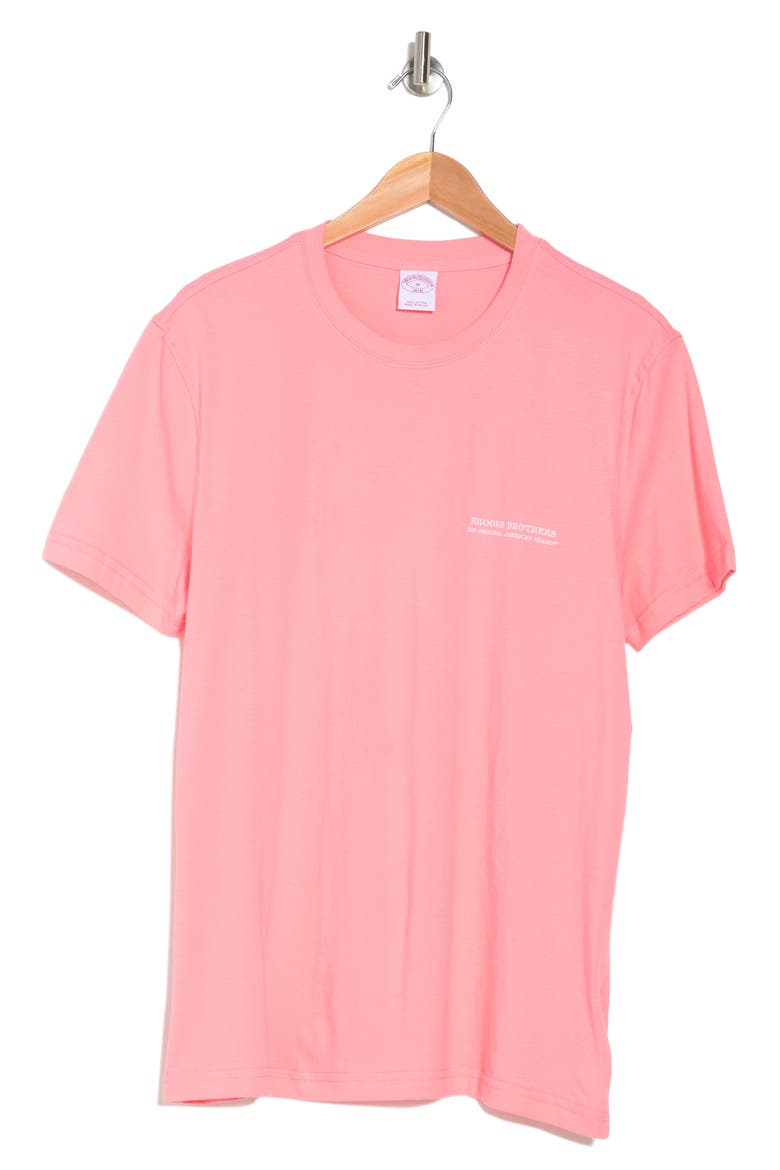 Pineapple Short Sleeve Tee, Alternate, color, PINK MULTI