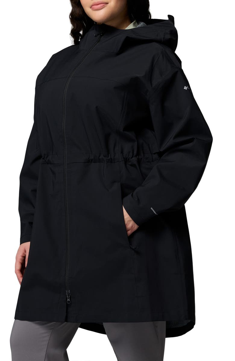 Columbia Weekend Adventure II Long Jacket, Alternate, color, Black